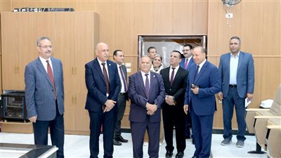 رئيسا جامعتي المنصورة والمستقبل العراقية في جولة ميدانية داخل جامعة المنصورة