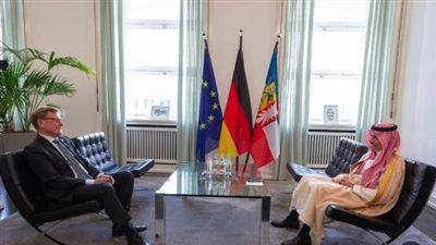 وزير الخارجية السعودي يستعرض مع نظيره الألماني تطورات الأوضاع في غزة 