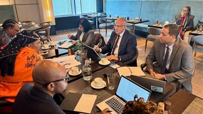 وزير الري يلتقي وزيرة المياه بجنوب إفريقيا ضمن فعاليات «الأسبوع العالمي للمياه»