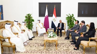  انعقاد أعمال الدورة السادسة للجنة العليا المصرية القطرية المشتركة بمدينة العلمين