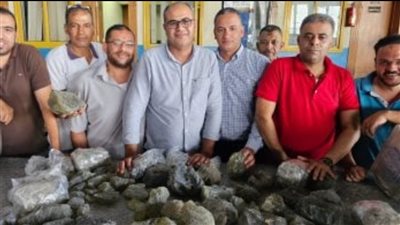 بقيمة 1.9 مليون جنيه.. إحباط محاولة تهريب كمية من الأحجار شبه الكريمة النادرة 