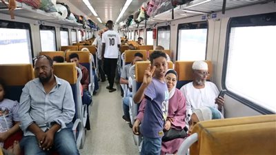 السكة الحديد: انطلاق القطار التاسع وعلى متنه 940 شخصا ضمن مبادرة العودة الطوعية للسودانيين 
