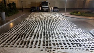 إحباط محاولة تهريب 4 طن حشيش وهيدرو بـ225 مليون جنيه