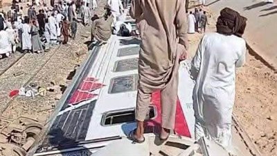انقلاب قطار مطروح بالقرب من الضبعة.. وأنباء عن وجود إصابات