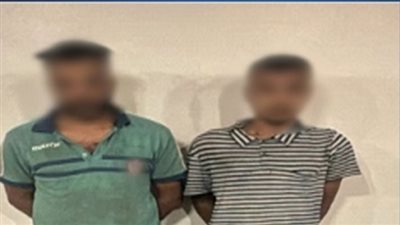 سقوط لص لوحات السيارت في قيضة رجال الشرطة ببشتيل