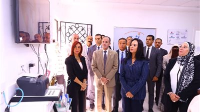 تفاصيل جولة وزيرة التضامن بمكتب تأهيل حلوان لذوي الإعاقة 