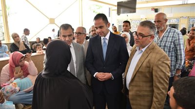 تفاصيل الجولة التفقدية لنائب وزير الصحة بمستشفى أطفال مصر 