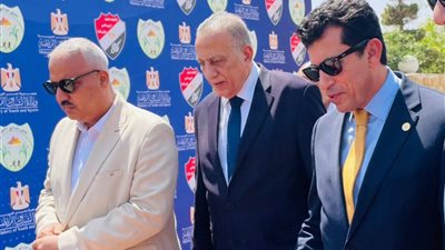وزير الرياضة يطلق شعلة بطولة أولمبياد الشركات رقم 58 من محافظة الجيزة