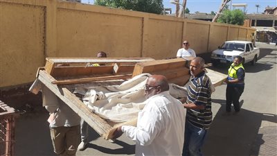 حملة مكبرة من مرافق الأقصر لرفع الأشغالات والتعديات وسط المدينة (صور)