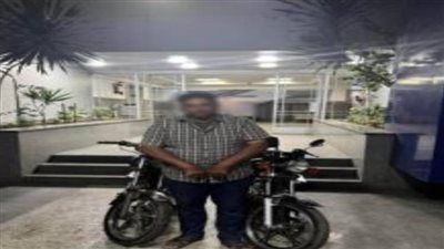 تفاصيل القبض على سائق دراجات نارية بدمياط 