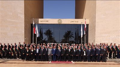 أعضاء النيابة الإدارية الجُدد يؤدون اليمين القانونية أمام وزير العدل| صور