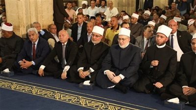 محافظ القاهرة يشهد احتفال الأزهر بالمولد النبوي الشريف بحضور وزير الأوقاف وكبار العلماء