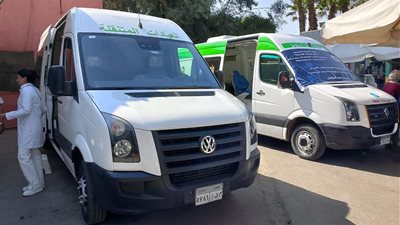 ضمن حملة الـ100 يوم.. وزارة الصحة تنفذ قافلة طبية بنادي هليوبوليس