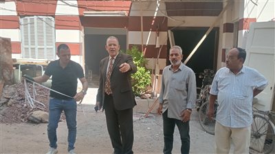 رفع كفاءة مبنى مديرية التعليم بأسيوط