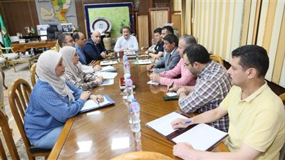 اجتماع هام لمحافظ المنوفية بخصوص مشروعات الخطة الاستثمارية وملفات التصالح