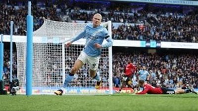 هالاند يقود مانشستر سيتي لاكتساح اليونايتد فى ديربي مانشستر 