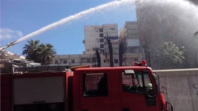 تفاصيل اندلاع حريق داخل مستشفى أسوان الجامعي 