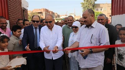 محافظ المنيا يفتتح أعمال صيانة وترميم مدرسة قلندول بملوي بتكلفة 3.8 مليون جنيه 