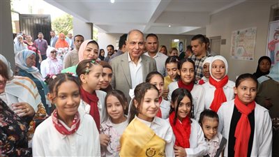 محافظ المنيا يفتتح أعمال الصيانة الشاملة لمدرسة الناصرية الابتدائية بحي أبو هلال 