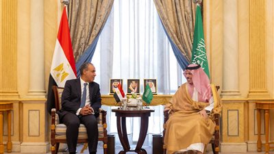 وزير الخارجية يبحث مع نظيره السعودي بـ«الرياض» التطورات الإقليمية والأوضاع في غزة 