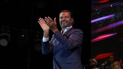 كامل العدد.. راغب علامة يتألق باحتفالية اليوم الوطني السعودي ضمن 