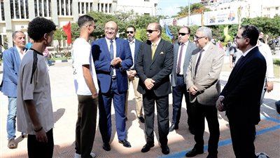 رئيس جامعة المنصورة بأول أيام العام: أنتم قلب الجامعة النابض وروحها المتجددة