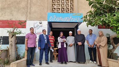 رئيس قطاع المعاهد الأزهرية يتفقد انتظام الدراسة بمجمع معاهد مدينة نصر..صور