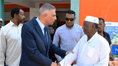 محافظ أسوان يتفقد مدارس قرى أبو الريش بحرى وقبلى