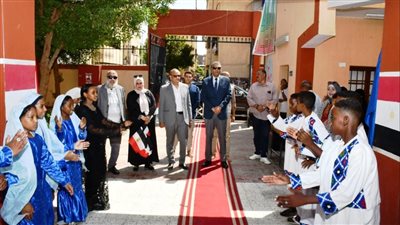 تفاصيل زيارة محافظ أسوان داخل مدرسة محمد الدمرداش الابتدائية