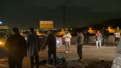 إصابة 9 أشخاص في حادث ميكروباص بالدائري الأوسطي