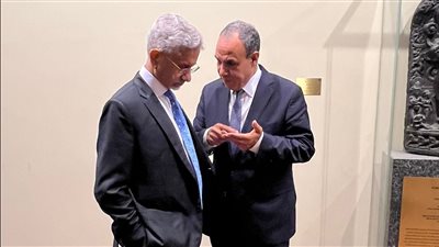 مصر والهند تؤكدان ضرورة التعاون لاحتواء الأزمات وحفظ الاستقرار بالمنطقة 