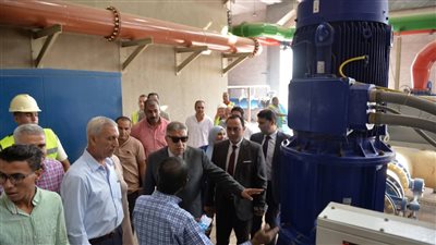 محافظ الدقهلية يعلن بدء تشغيل محطة مياه «أبو عرصة» في بلقاس