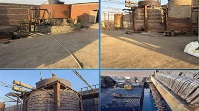 ضبط متهم بتجميع زيوت محركات السيارات المستعملة وإعادة تدويرها