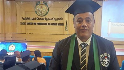 الأول من نوعه..علي الهواري يحصل على دبلوم الأمن القومي من الأكاديمية العسكرية