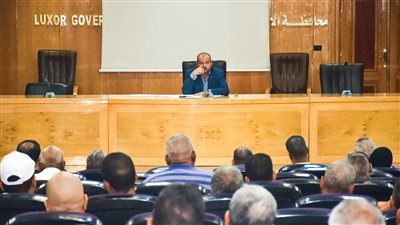 بالصور.. «محافظة الأقصر» تبحث مواجهة التعديات والحفاظ على الرقعة الزراعية