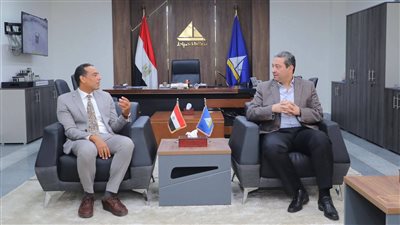 محافظ دمياط يستقبل مدير مكتب مصر ببرنامج الأمم المتحدة للمستوطنات البشرية