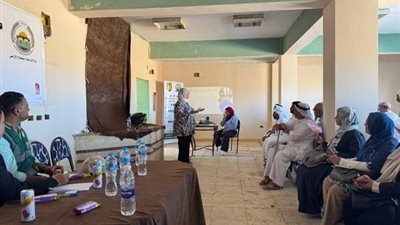 «بحوث الصحراء» ينظم دورة تدريبية لتمكين المرأة المعيلة في الشيخ زويد