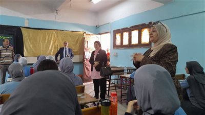  رئيس الإدارة المركزية لشئون المعلمين تتابع انتظام العملية التعليمية بمدارس الساحل 