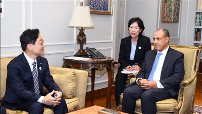 وزير الخارجية يؤكد لمبعوث كوريا الجنوبية تطلعه للتعاون لتوطين الصناعات المختلفة بمصر 