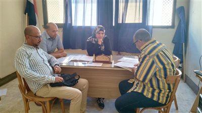 متابعة ميدانية لأجهزة مراكز المعلومات بمراكز الشباب بدمياط 