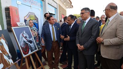 محافظ الجيزة يشهد انطلاق فعاليات مهرجان الخيول العربية الأصيلة بمحافظة الشرقية