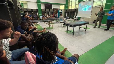 الرتوش الأخيرة الاتحاد يختتم استعداداته لمواجهة ذئاب الجبل غدا