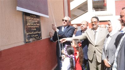 احتفالا بالعيد القومي.. محافظ الغربية يفتتح مدرسة «نشيل» الابتدائية الجديدة بمركز قطور 