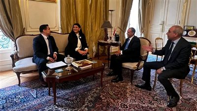 وزير الخارجية يلتقي مندوبة باراجواي الدائمة لدى اليونسكو