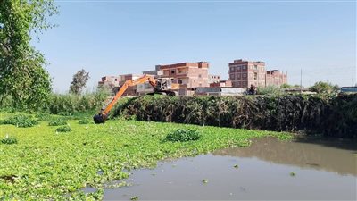 متابعة لجهود الوحدة المحلية بالزرقا لتنفيذ توصيات لجنة الإصحاح البيئى 