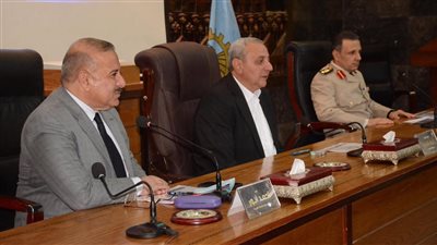 اجتماع موسع لمحافظ الغربية لمراجعة الاستعدادات النهائية لتدريب «صقر 156»