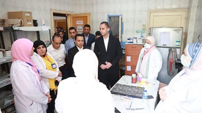 تفاصيل جولة نائب وزير الصحة على المشآت الطبية بدمياط