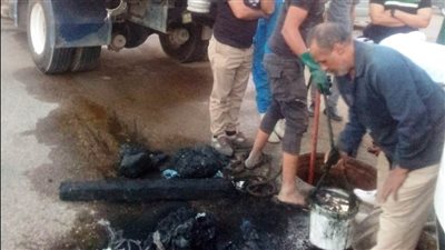 إعادة ضخ مياه الشرب لأسوان بعد انتهاء أعمال التطهير لشبكات الصرف الصحى