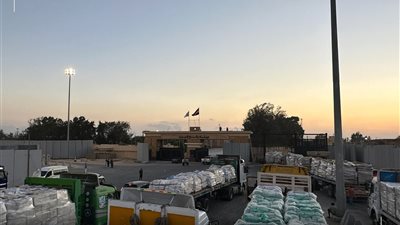 الهلال الأحمر المصري: إدخال 1600 طن من المساعدات العاجلة إلى غزة