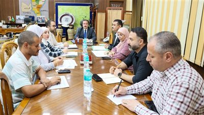 اجتماع هام لمحافظ المنوفية بشأن منظومة تقنين أراضي أملاك الدولة